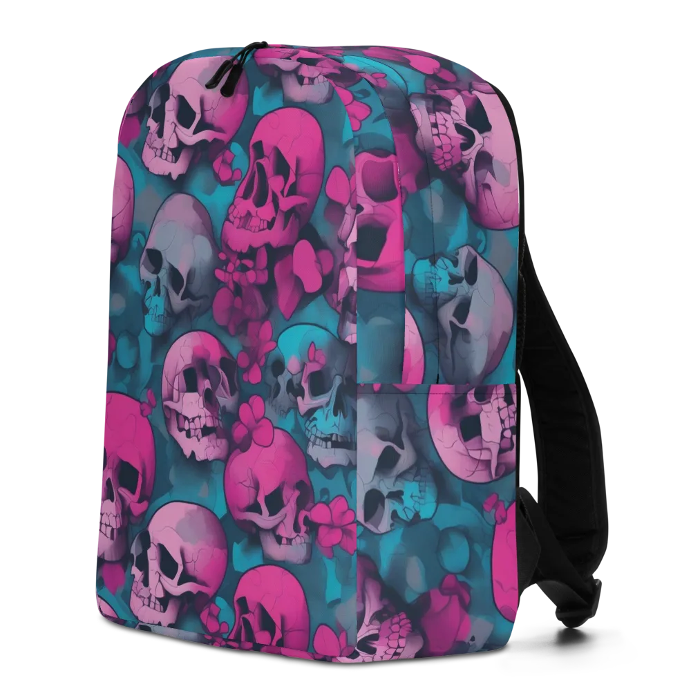 Cotton Candy Crypt on Minimalist Backpack — Left