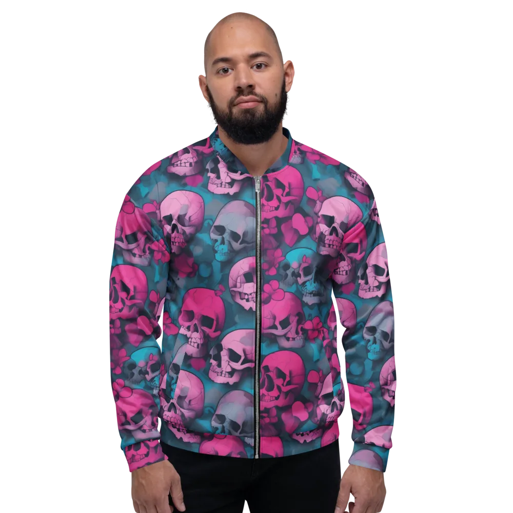 Cotton Candy Crypt on Bomber Jacket — Front