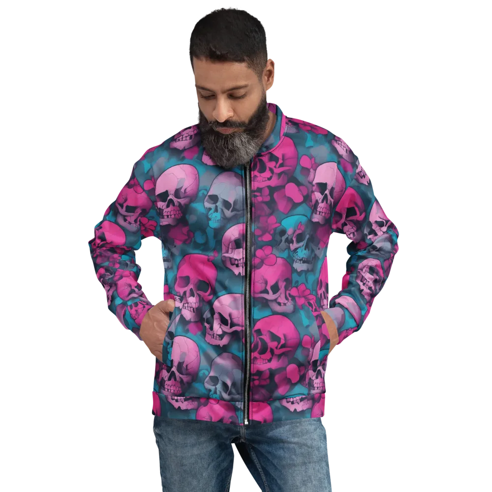 Cotton Candy Crypt on Bomber Jacket — Front
