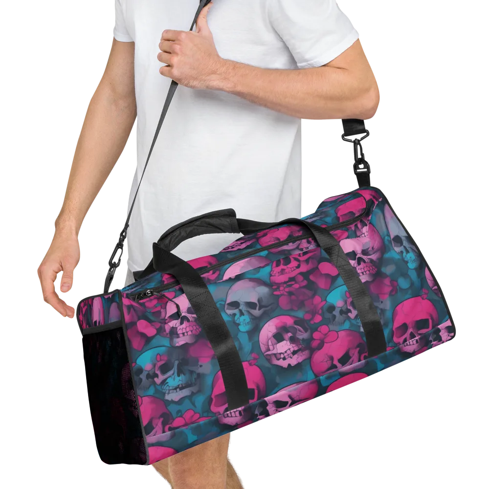 Cotton Candy Crypt on Duffle Bag — Right Front