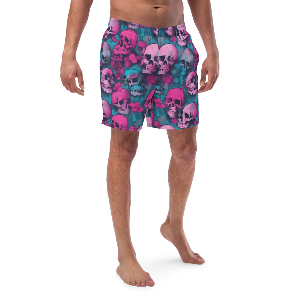 Cotton Candy Crypt on Swim Trunks — Front