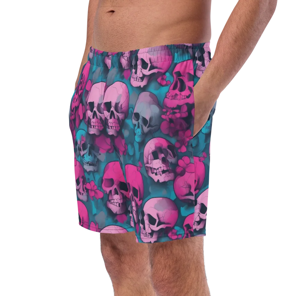 Cotton Candy Crypt on Swim Trunks — Left Front