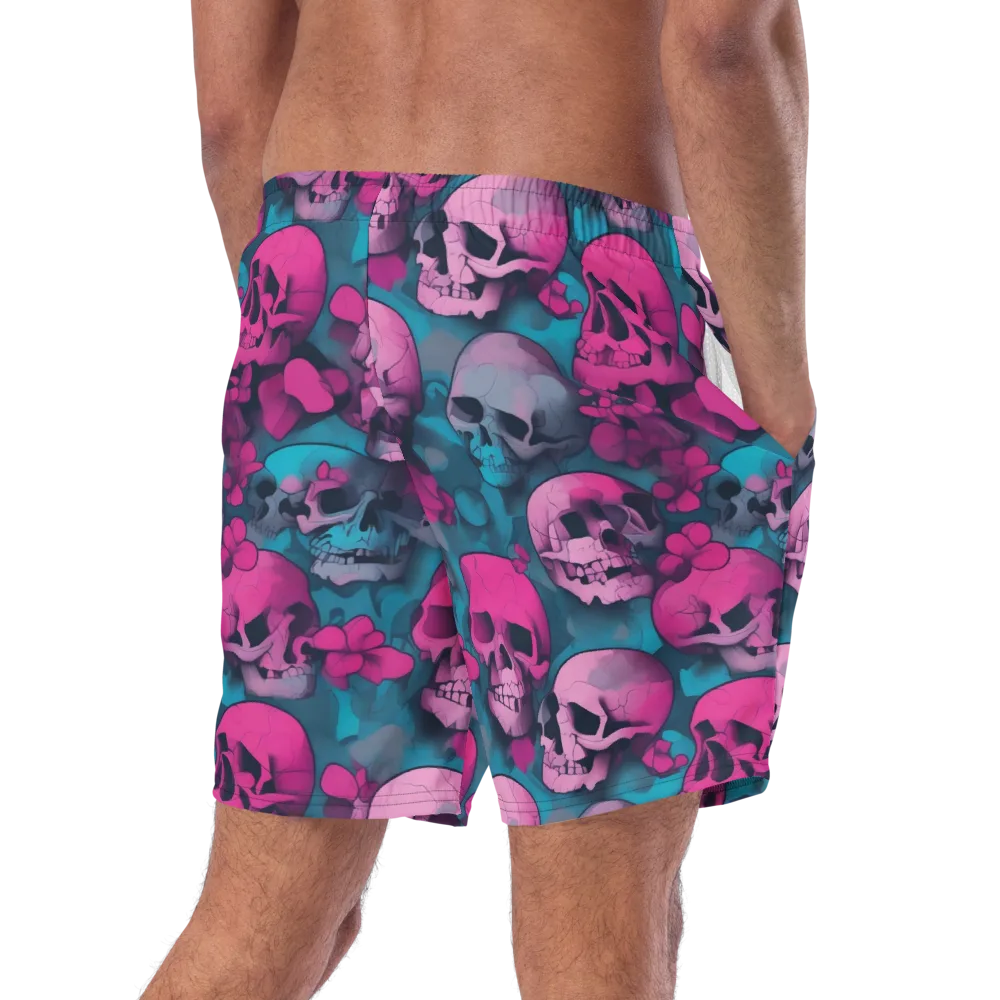 Cotton Candy Crypt on Swim Trunks — Right Back
