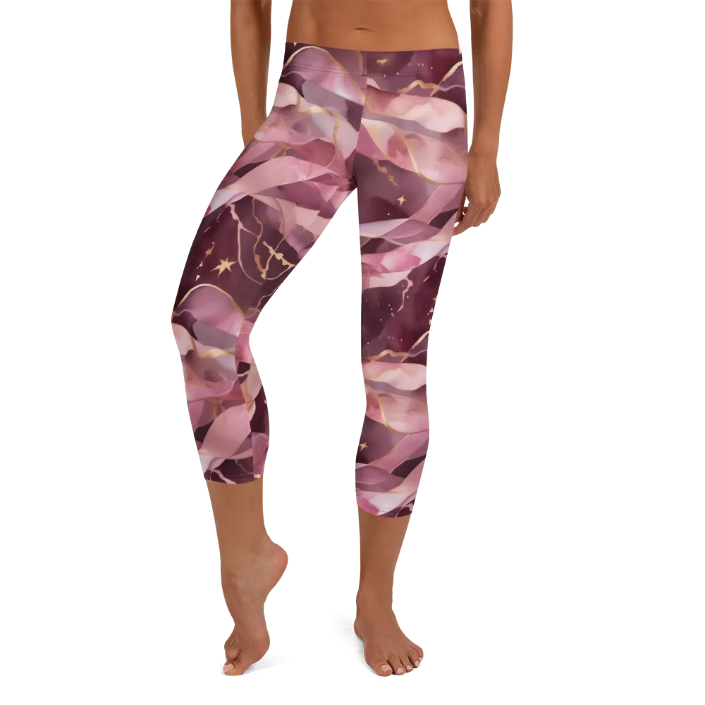 Rosewater Orbit on Capri Leggings — Front