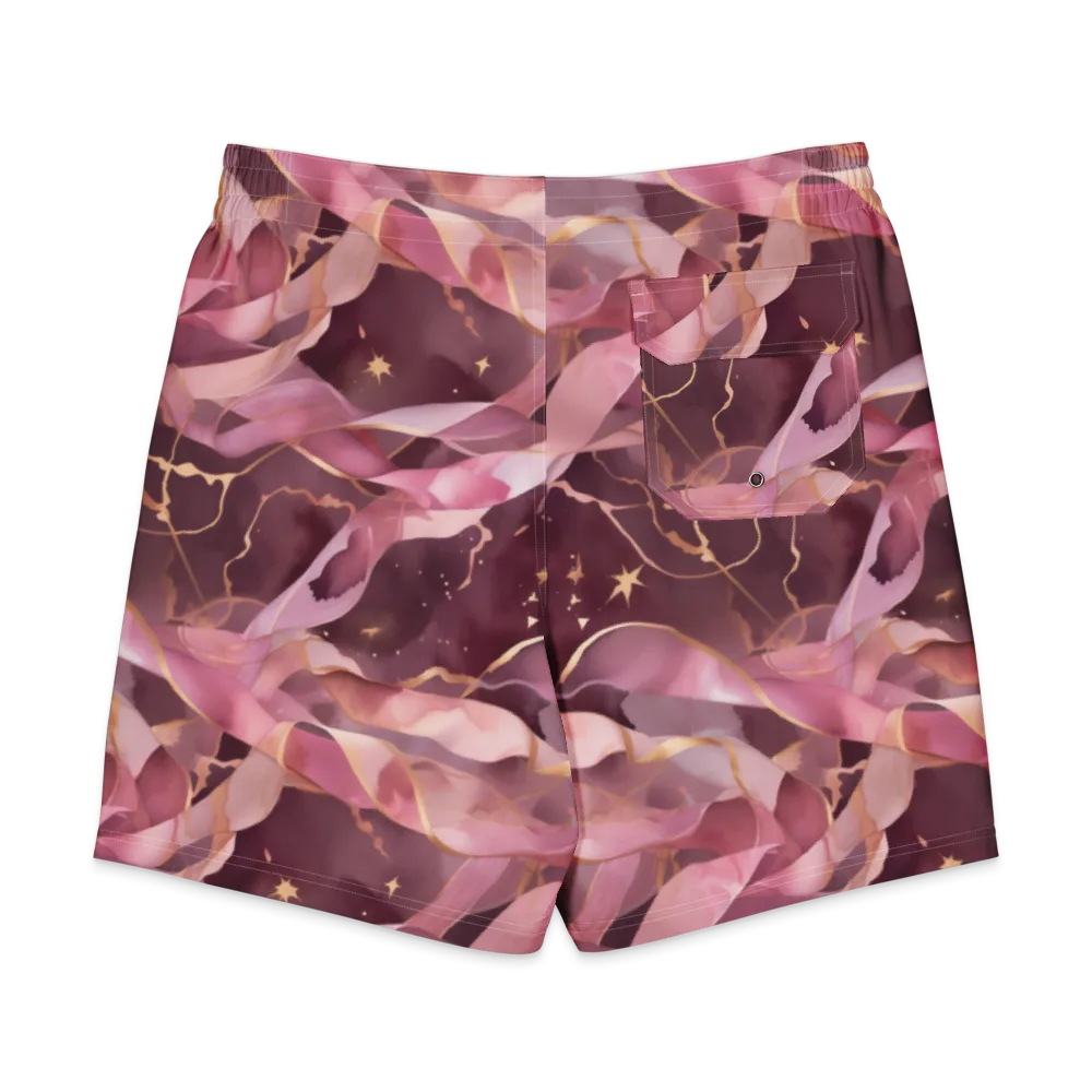 Rosewater Orbit on Men's Board Shorts — Back