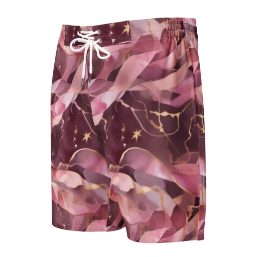 Rosewater Orbit on a Men's Board Shorts