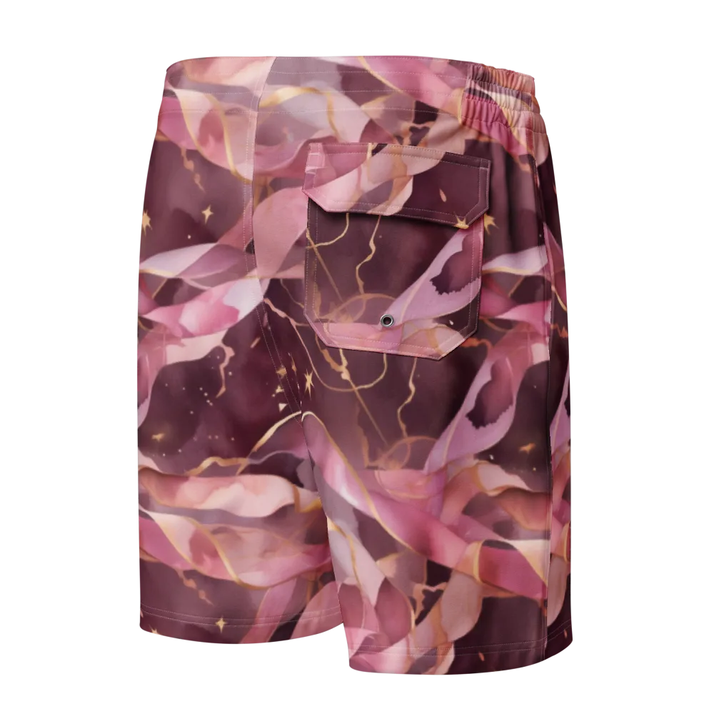 Rosewater Orbit on Men's Board Shorts — Back