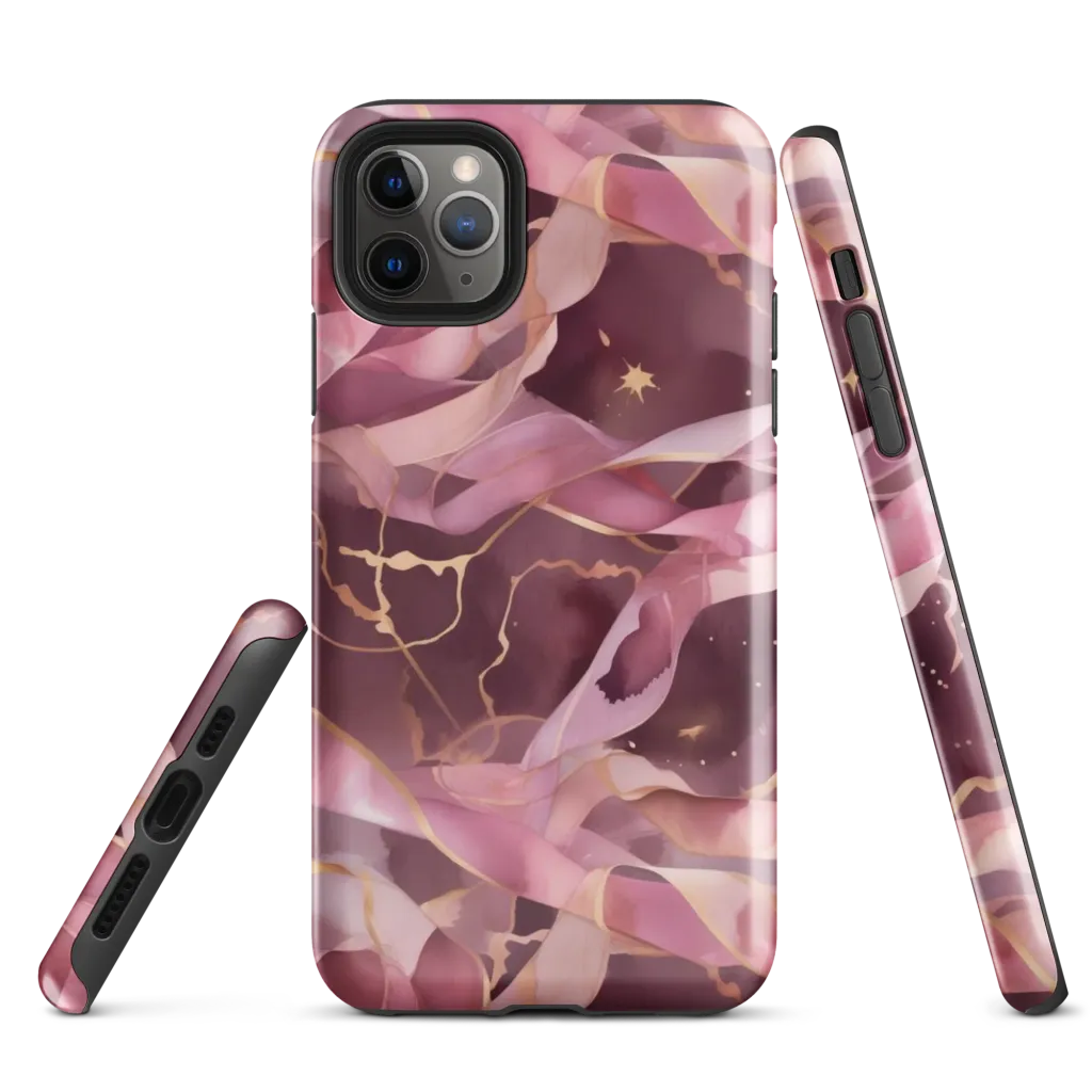 Rosewater Orbit on Tough Case for iPhone® — Front