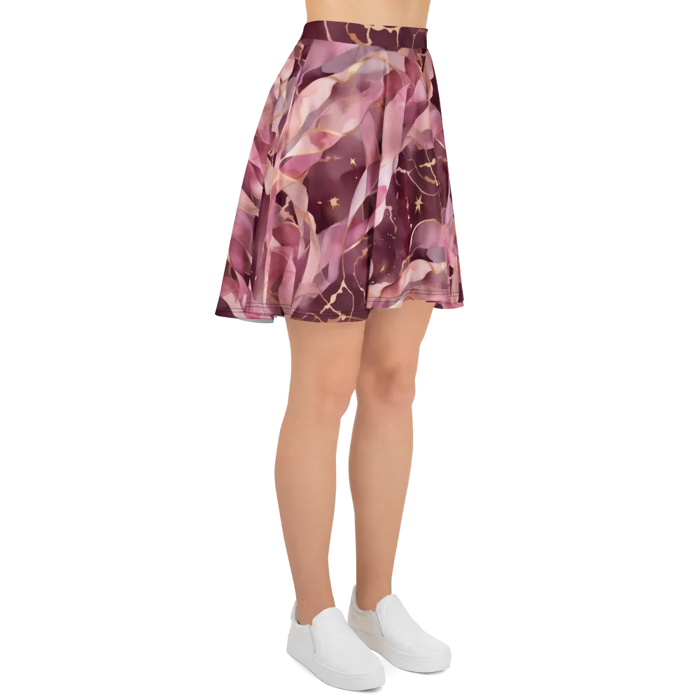Rosewater Orbit on Skater Skirt — Right