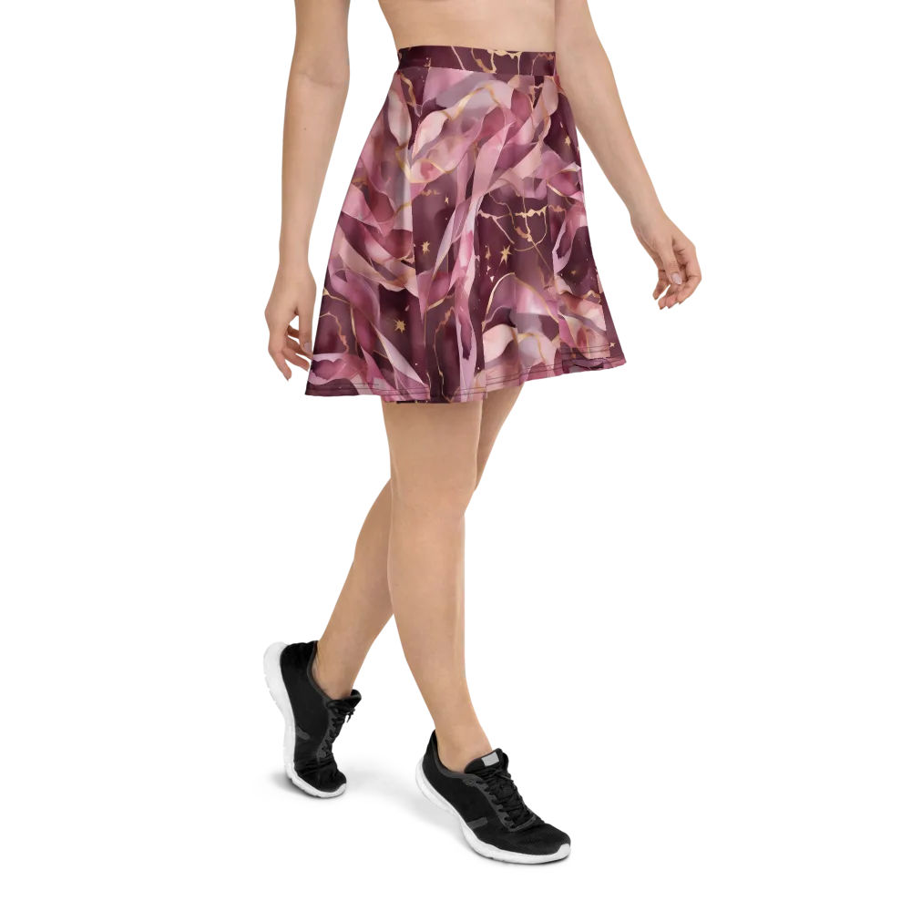 Rosewater Orbit on Skater Skirt — Right