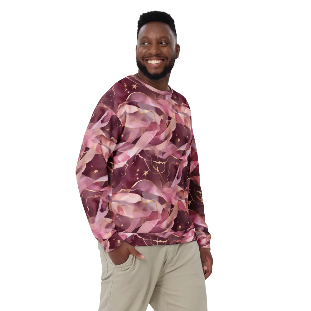 Rosewater Orbit on Sweatshirt — Front