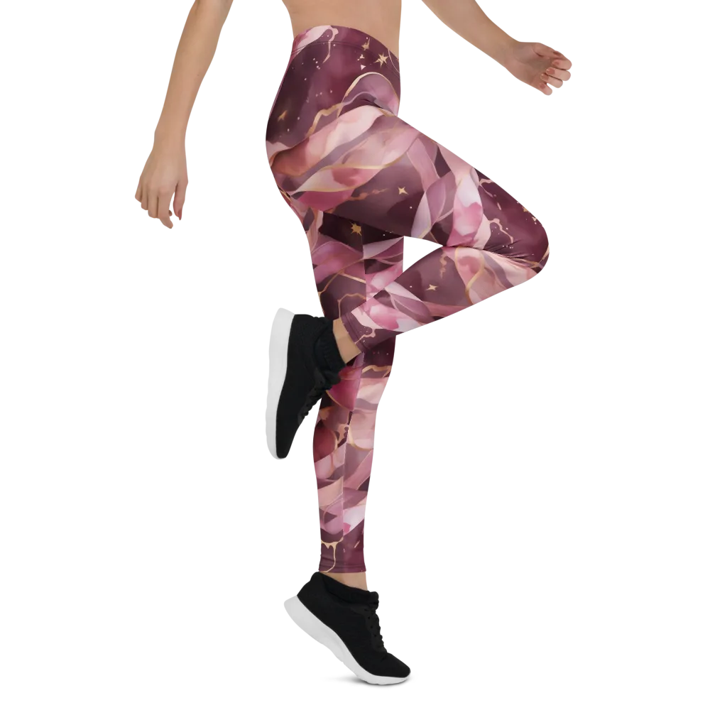 Rosewater Orbit on Leggings — Right