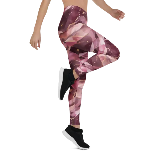Rosewater Orbit on a Leggings