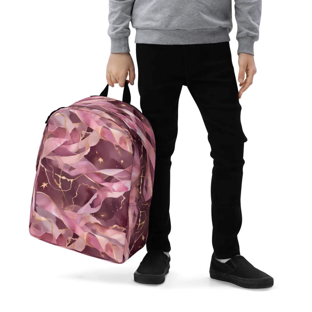Rosewater Orbit on Minimalist Backpack — Zoomed-in