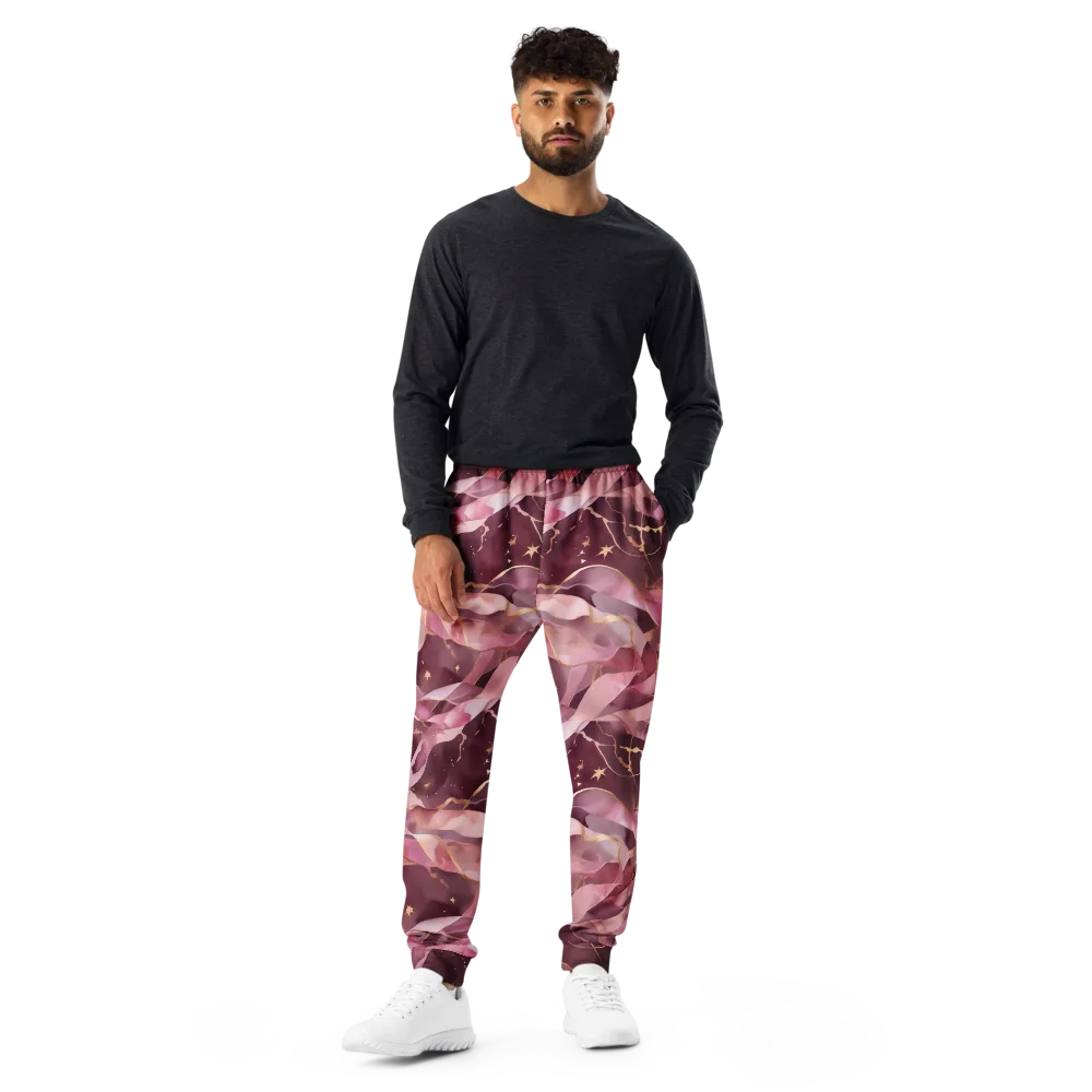 Rosewater Orbit on Men's Joggers — Front