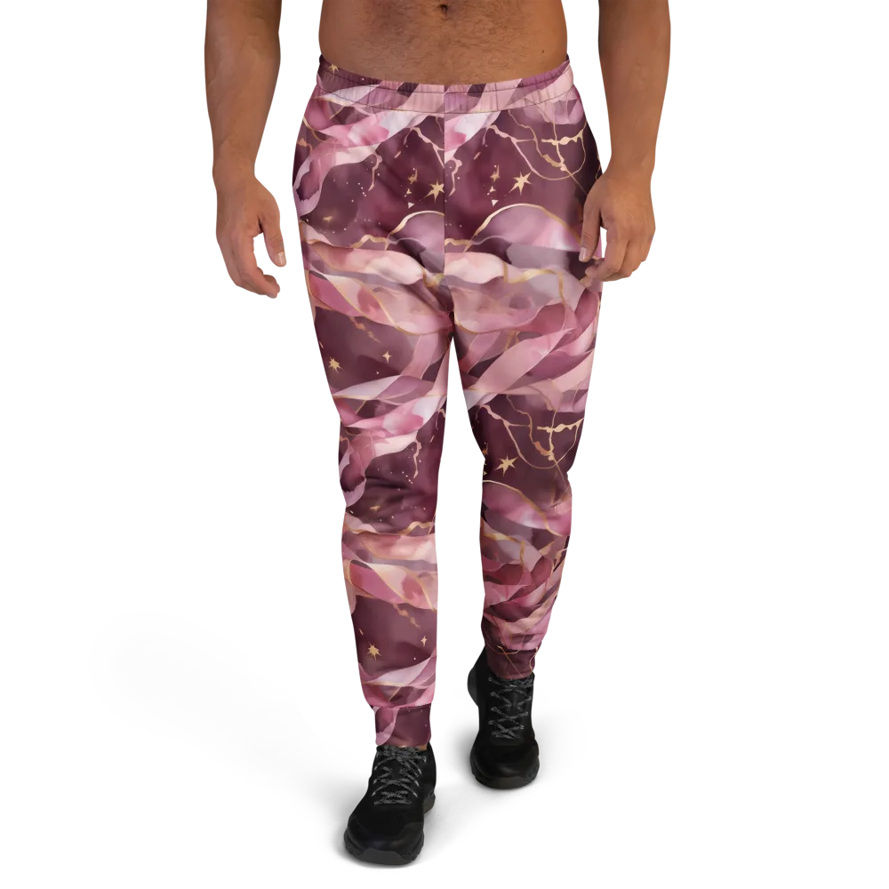 Rosewater Orbit on Men's Joggers — Front
