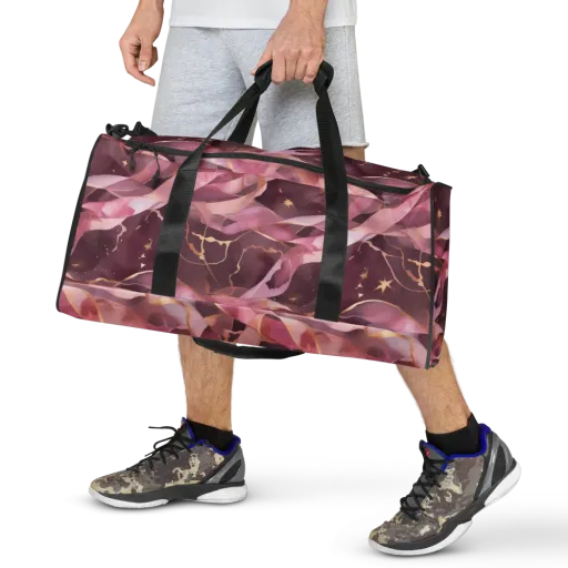 Rosewater Orbit on a Duffle Bag