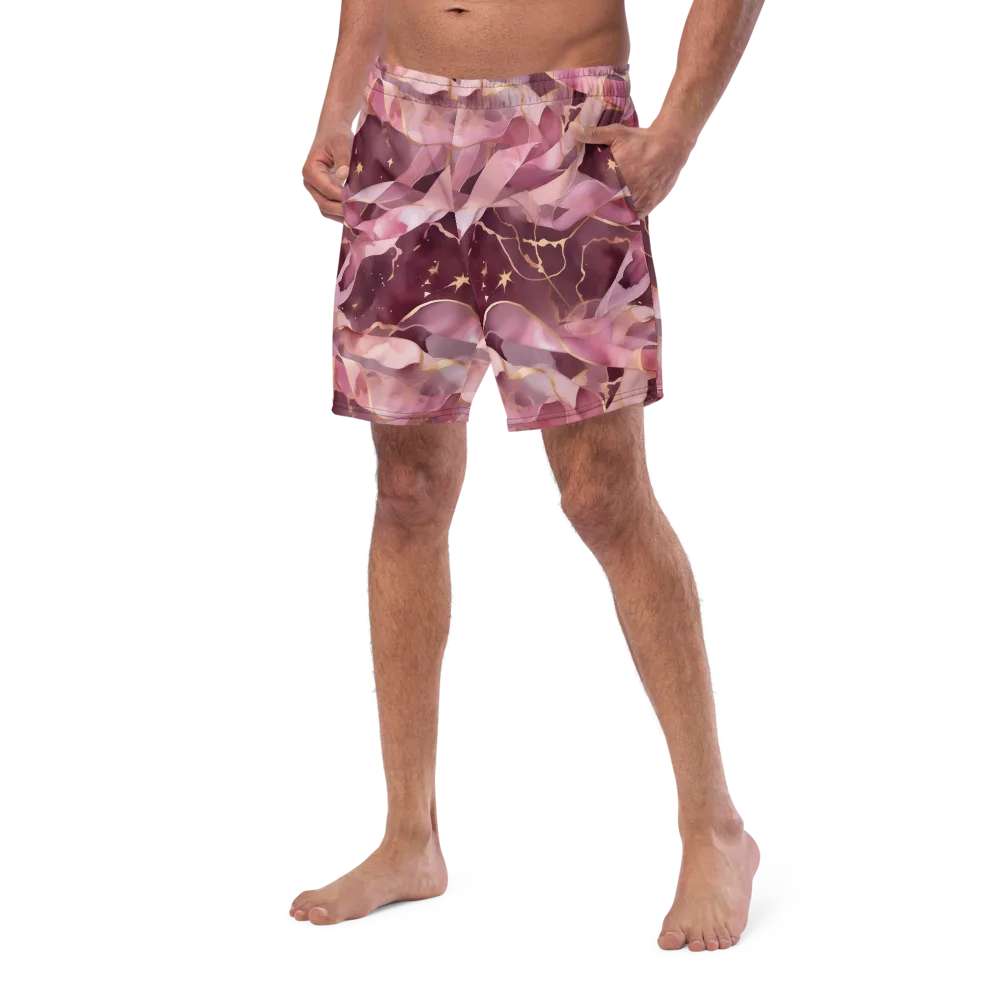 Rosewater Orbit on Swim Trunks — Left Front