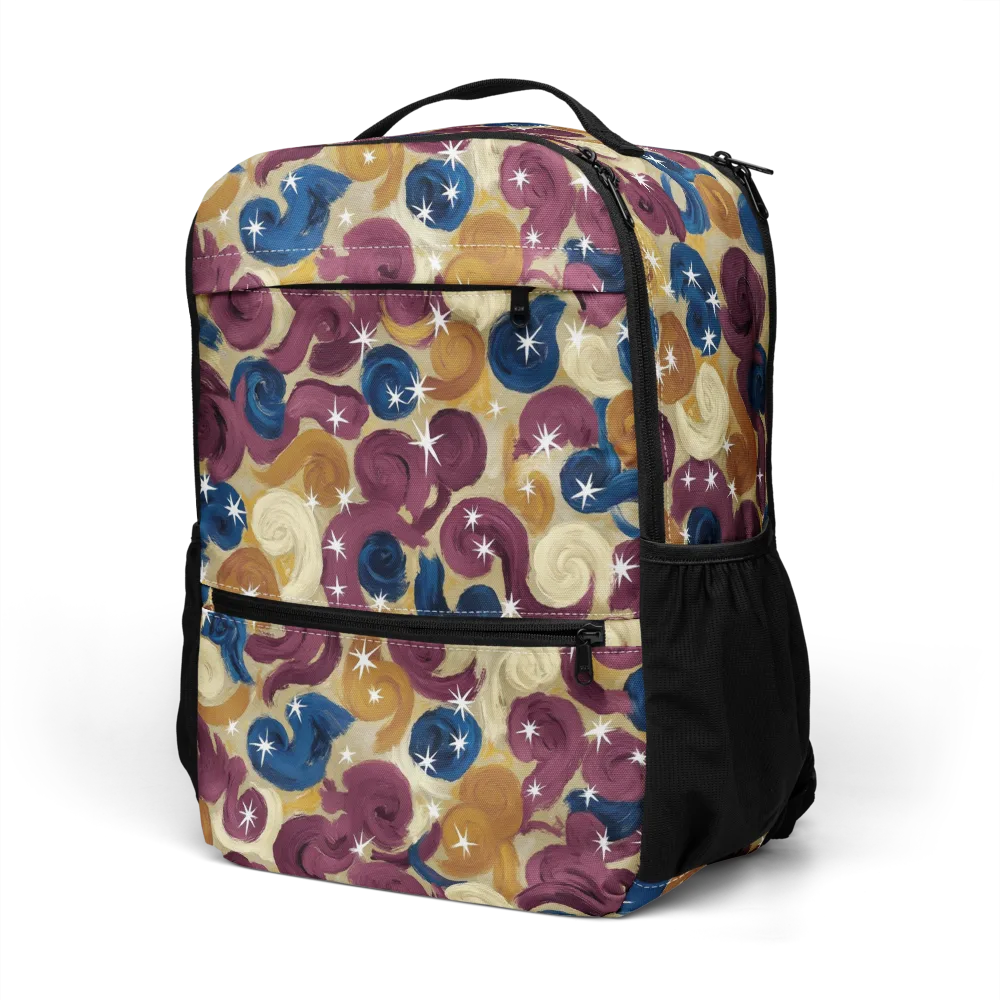 Cosmic Confections on Utility Backpack — Left Front