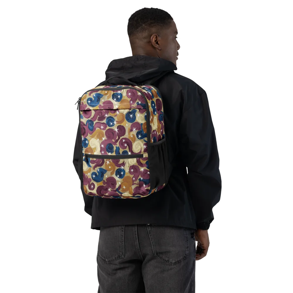 Cosmic Confections on Utility Backpack — Back