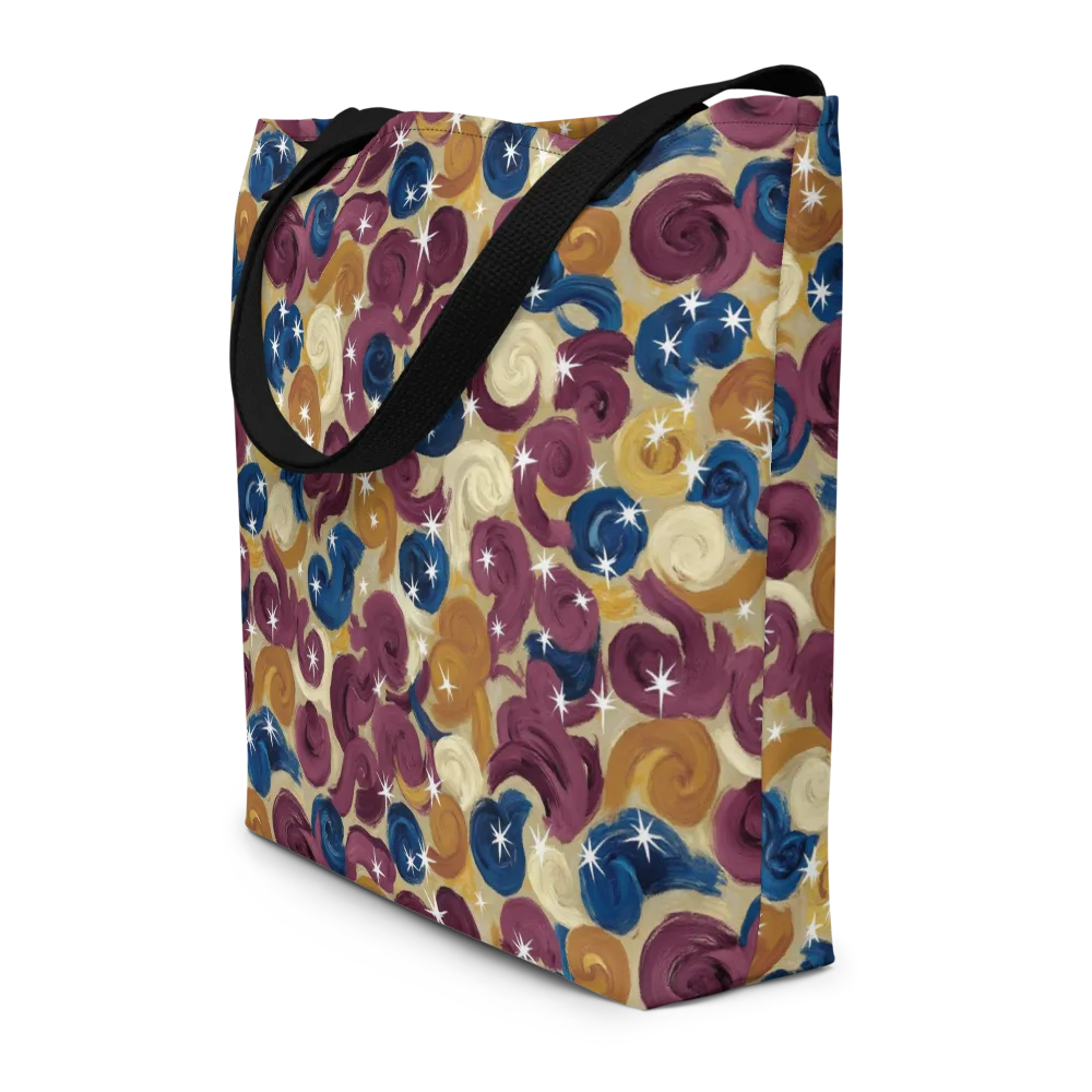 Cosmic Confections on Large Tote Bag W/ Pocket — Front