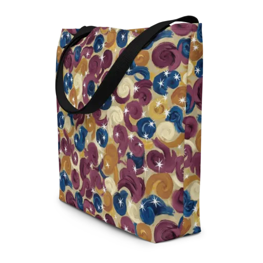 Cosmic Confections on a Large Tote Bag W/ Pocket