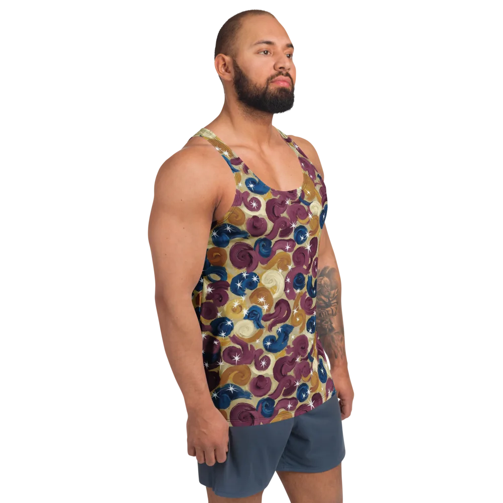 Cosmic Confections on Men's Tank Top — Right Front