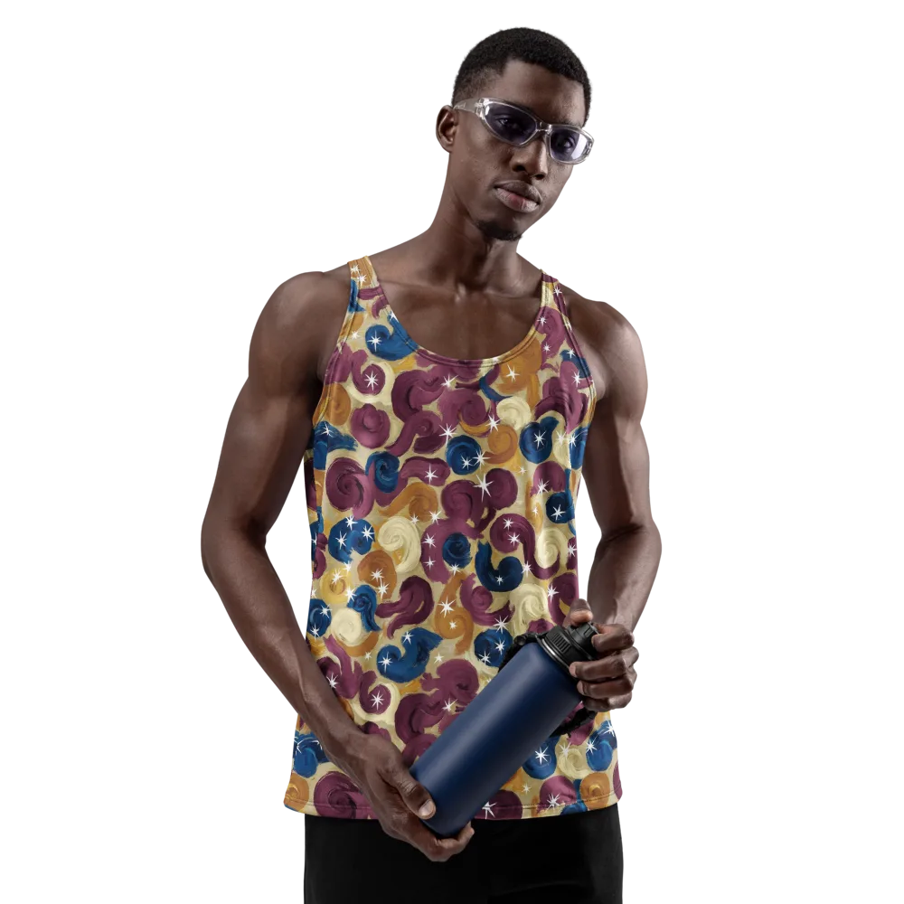 Cosmic Confections on Men's Tank Top — Front