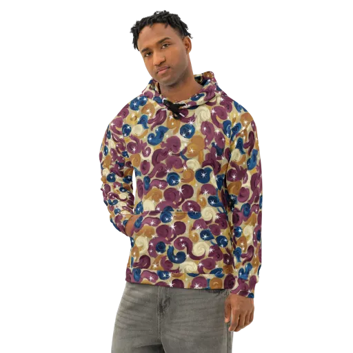Cosmic Confections on a Cotton Hoodie