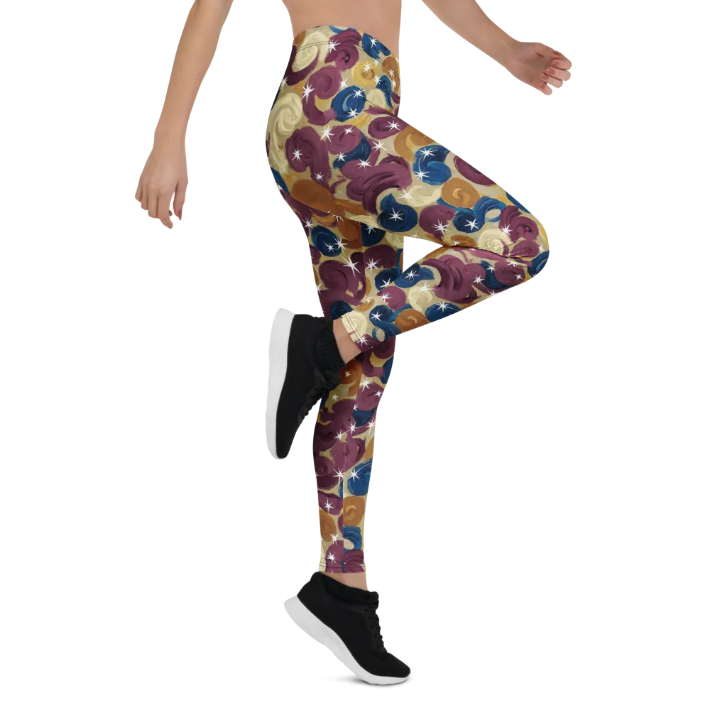 Cosmic Confections on Leggings — Right