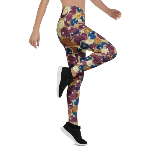 Cosmic Confections on a Leggings