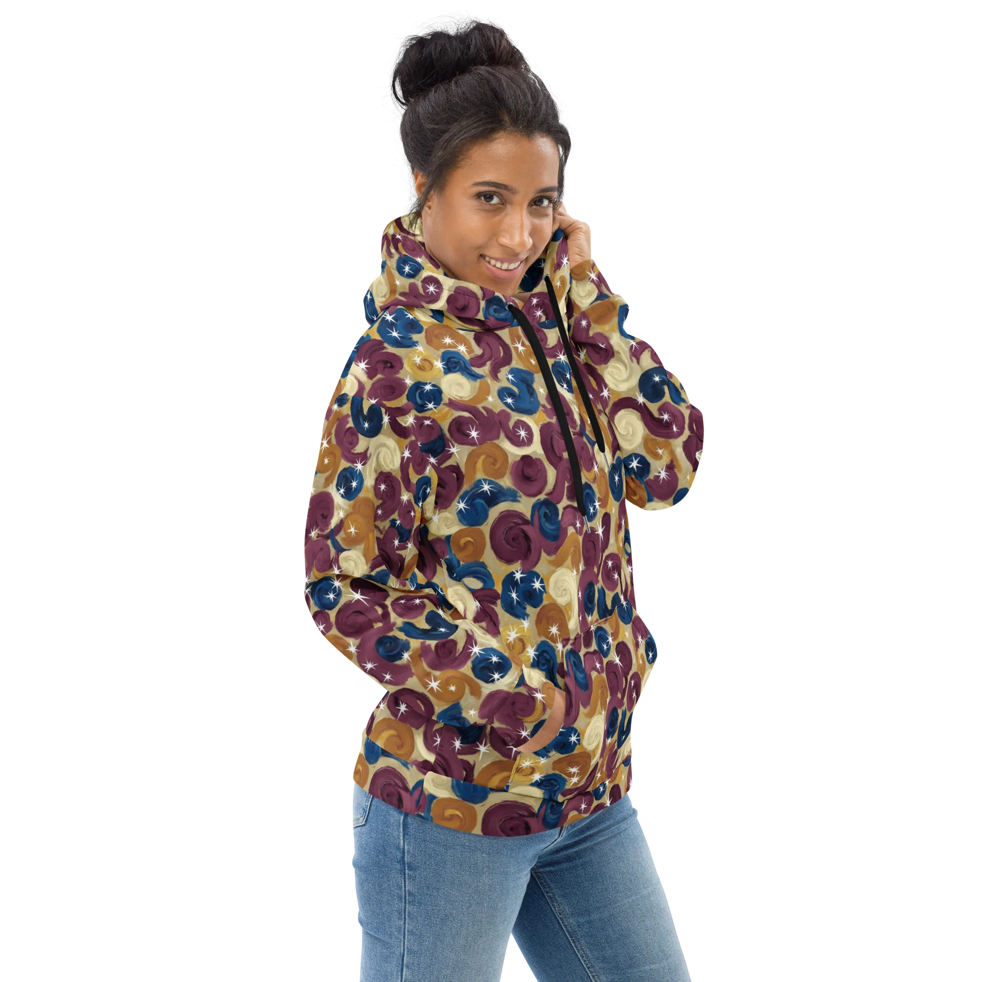Cosmic Confections on Hoodie — Right