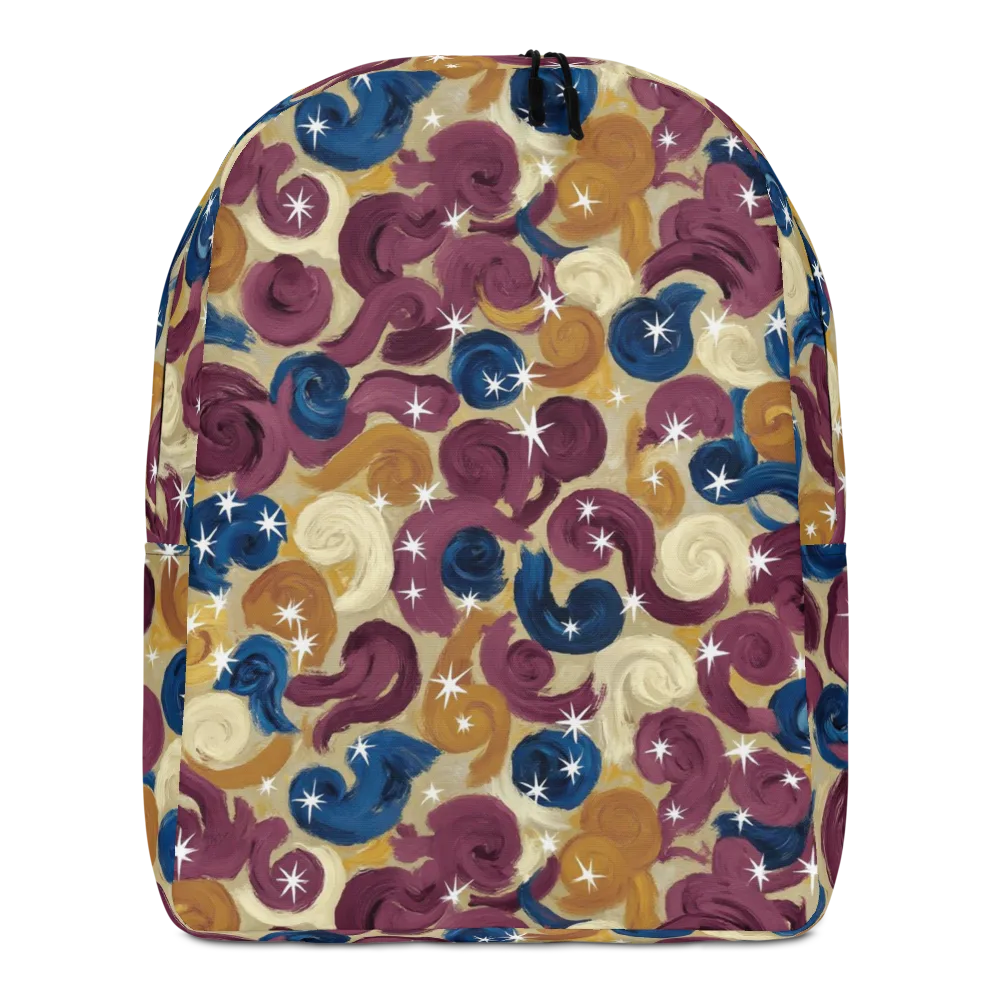 Cosmic Confections on Minimalist Backpack — Front