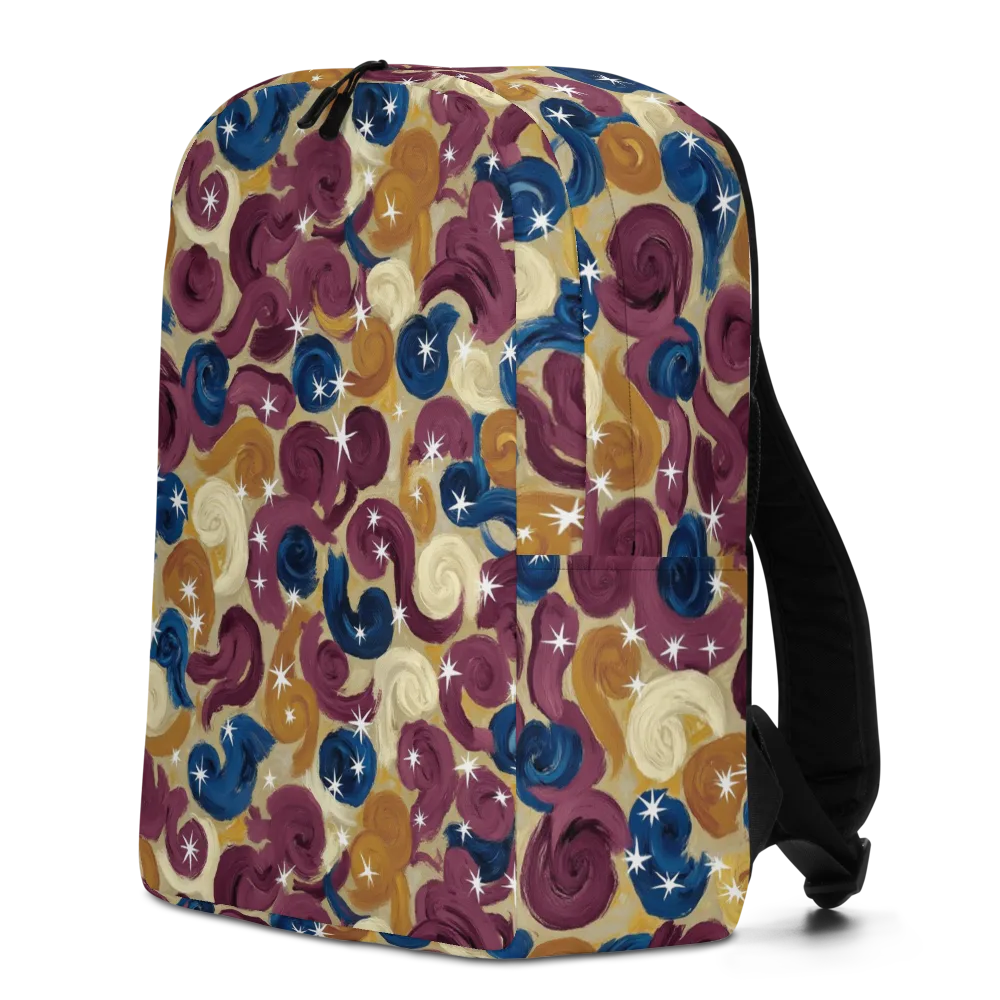 Cosmic Confections on Minimalist Backpack — Left