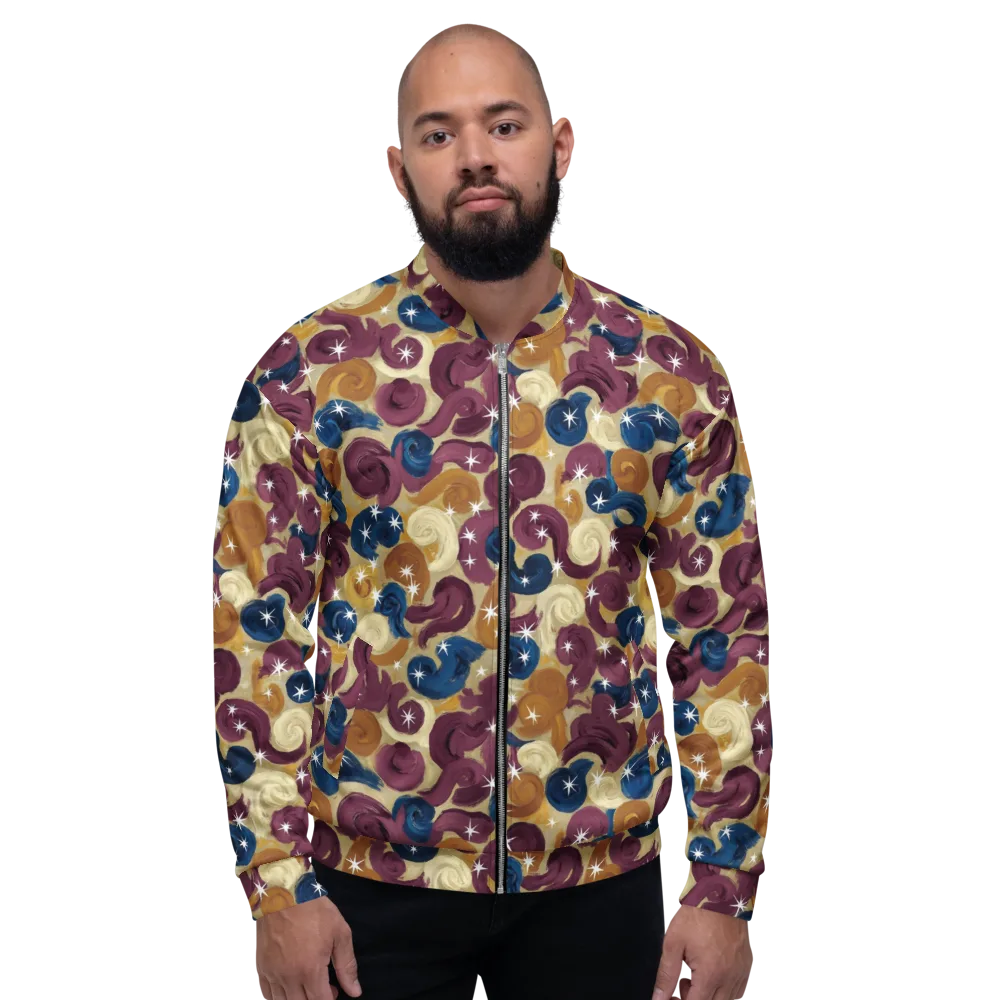 Cosmic Confections on Bomber Jacket — Front