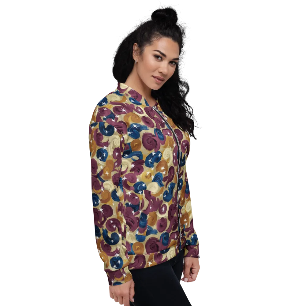 Cosmic Confections on Bomber Jacket — Right