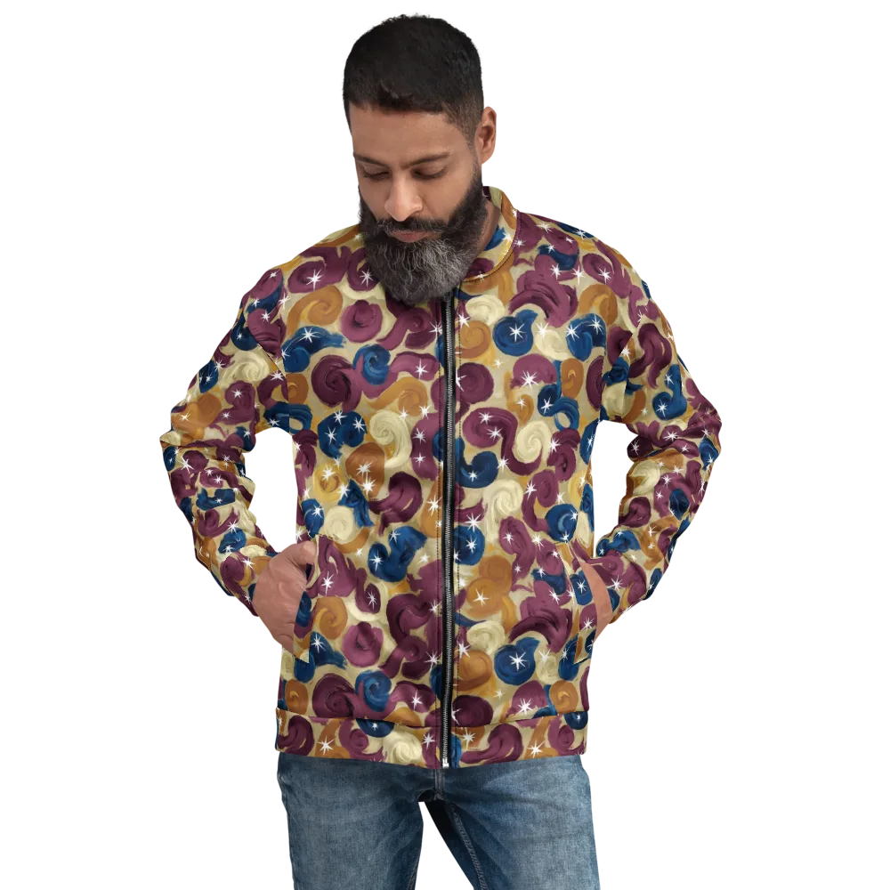 Cosmic Confections on Bomber Jacket — Front