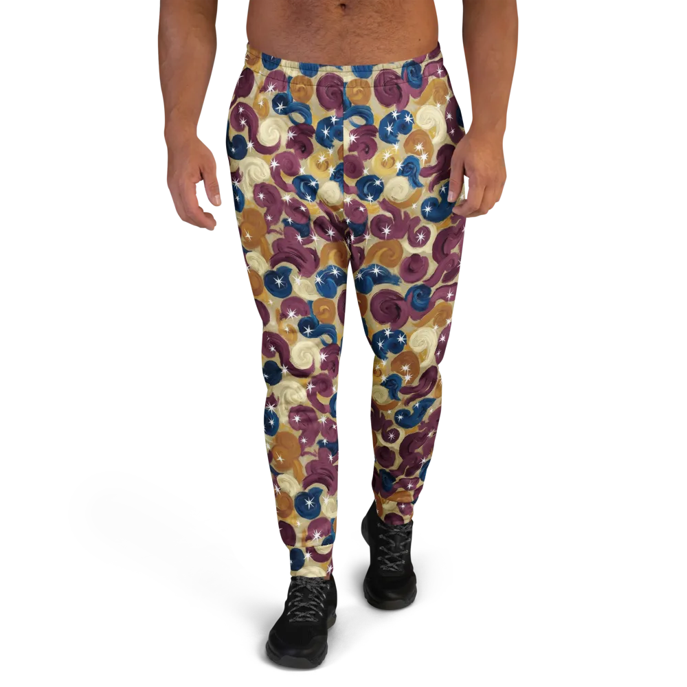Cosmic Confections on Men's Joggers — Front