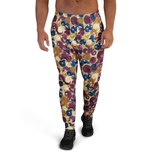 Cosmic Confections on a Men's Joggers