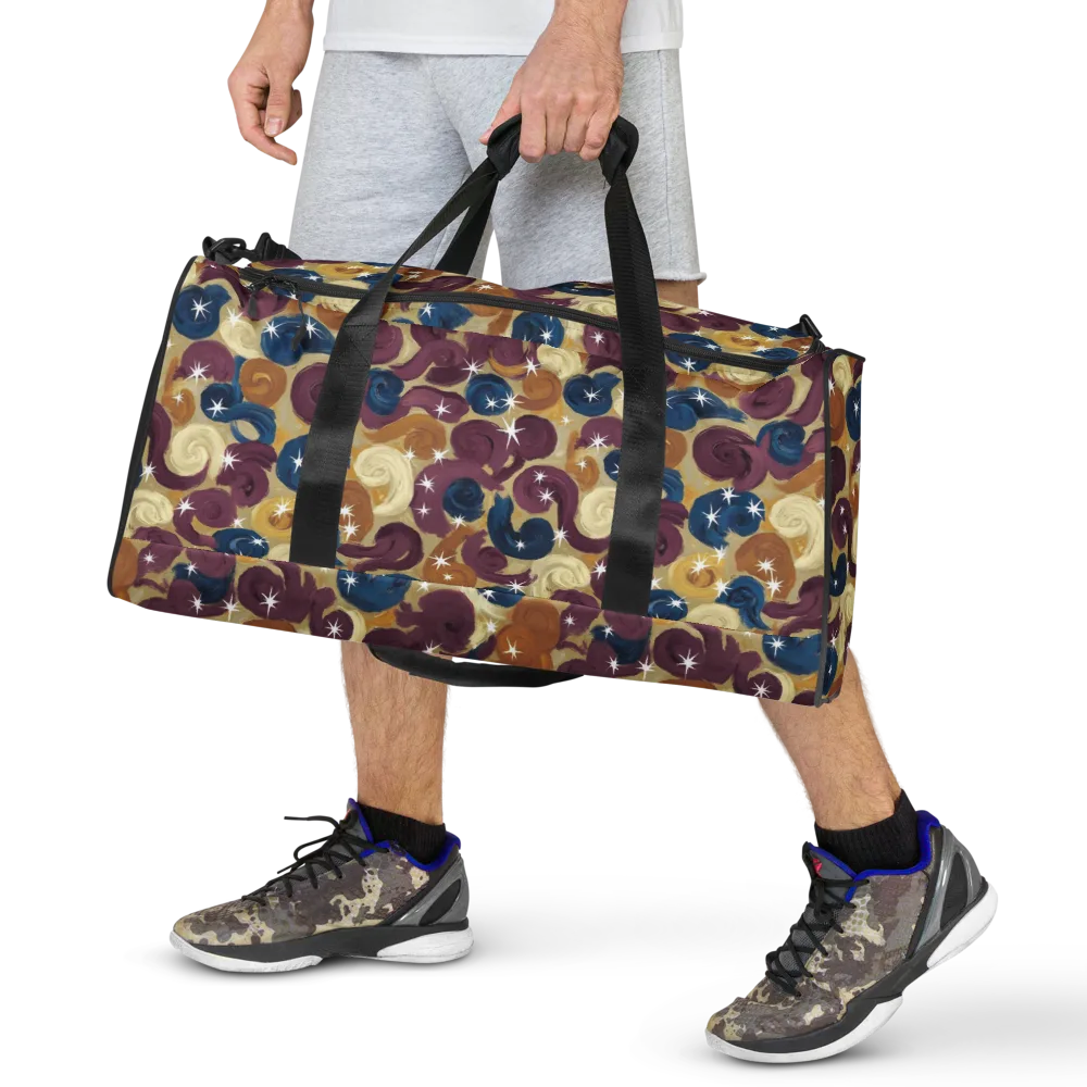Cosmic Confections on Duffle Bag — Front