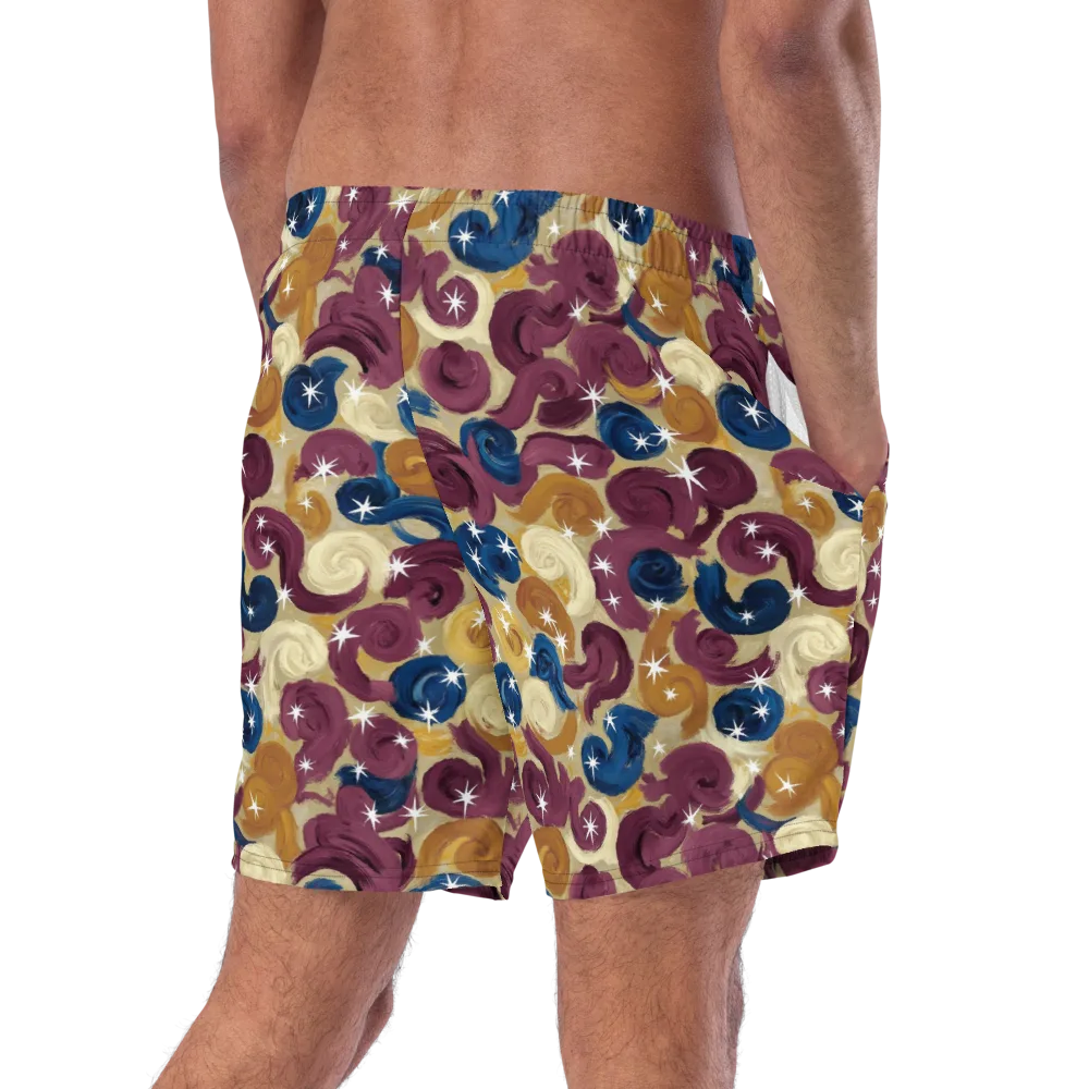 Cosmic Confections on Swim Trunks — Right Back