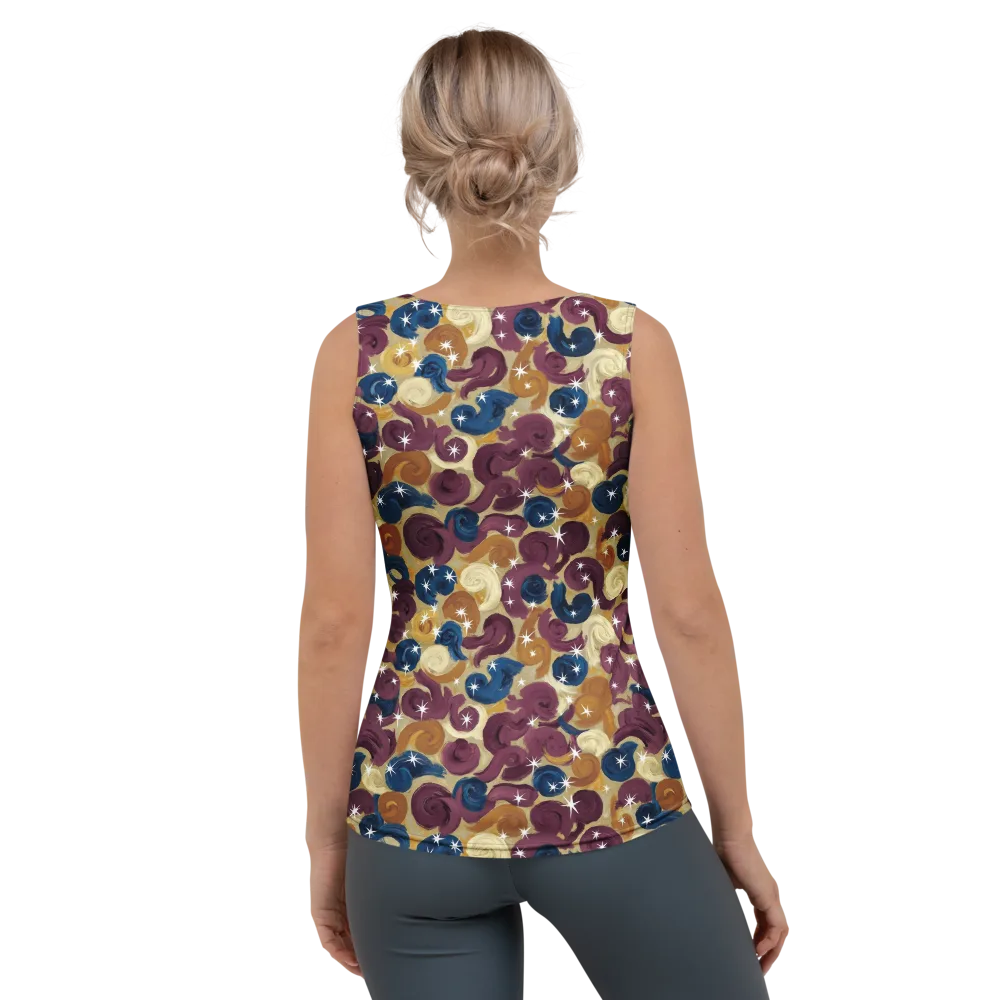Cosmic Confections on Women's Tank Top — Back