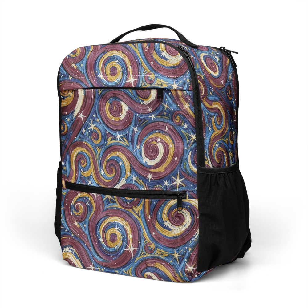 Astral Whorl on Utility Backpack — Left Front