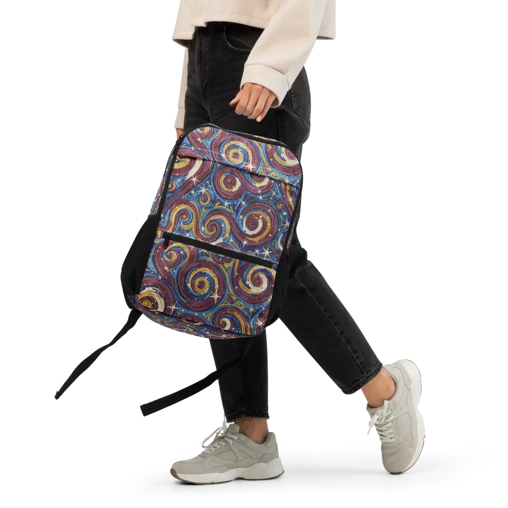 Astral Whorl on Utility Backpack — Front