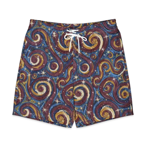 Astral Whorl on a Men's Board Shorts