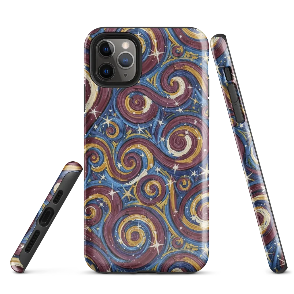 Astral Whorl on Tough Case for iPhone® — Front