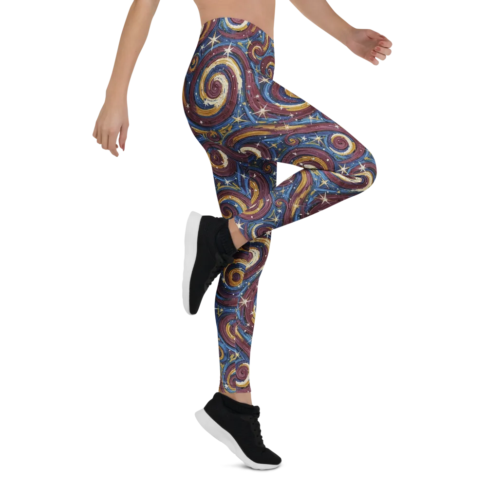 Astral Whorl on Leggings — Right