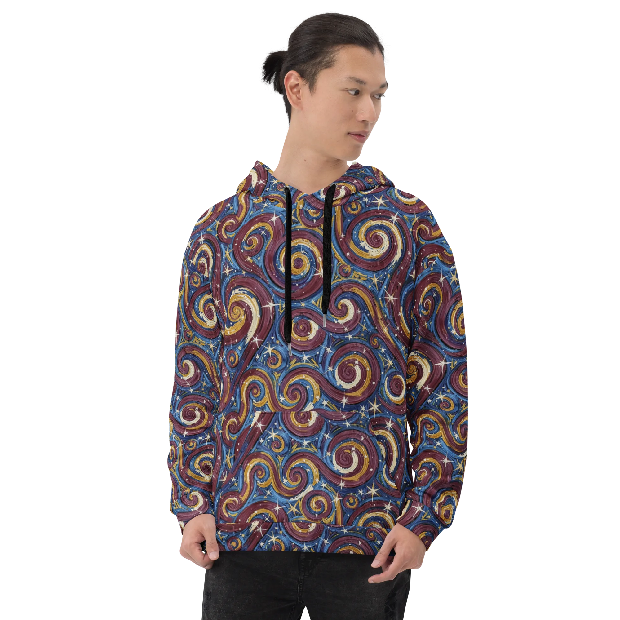 Astral Whorl on Hoodie — Front