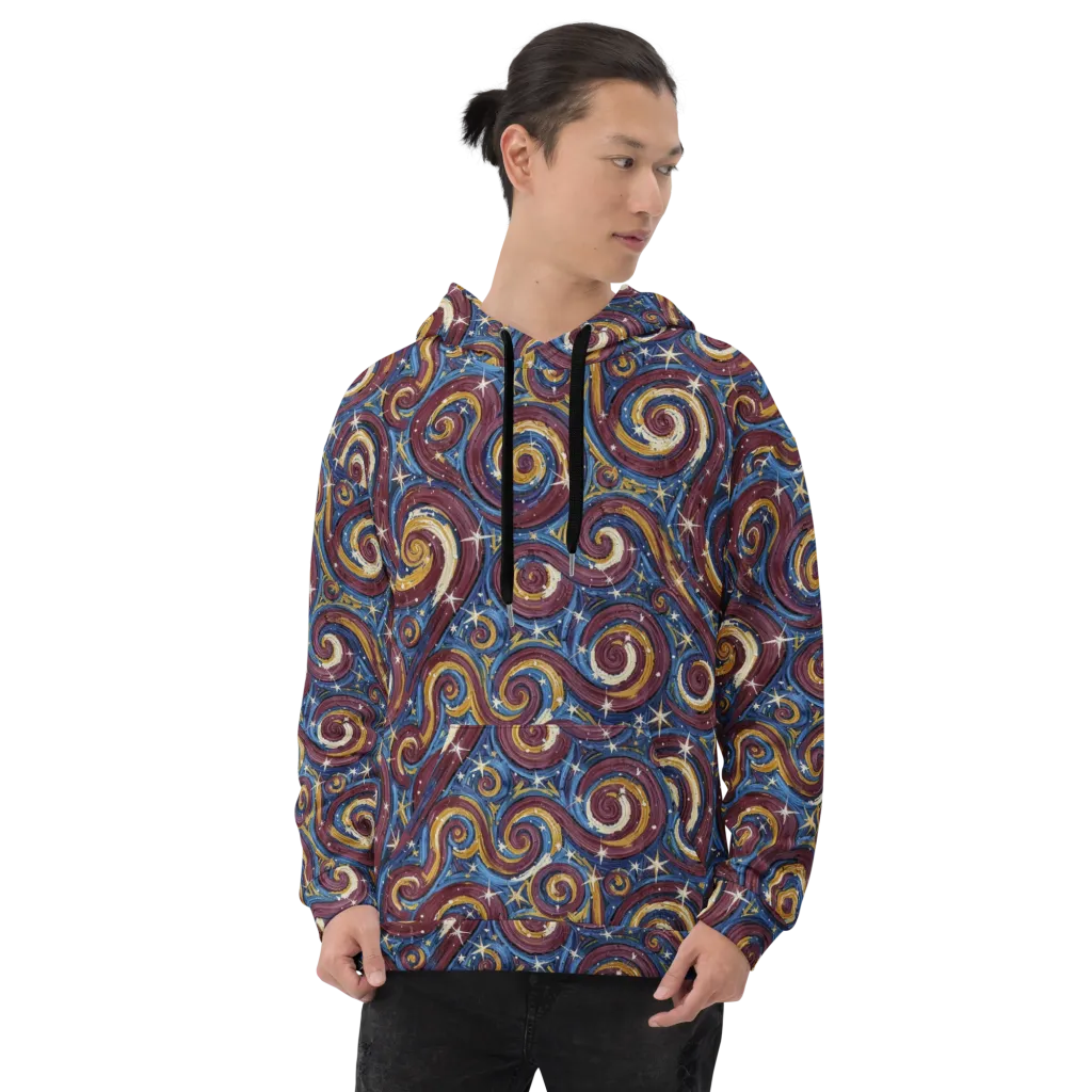 Astral Whorl on Hoodie — Front