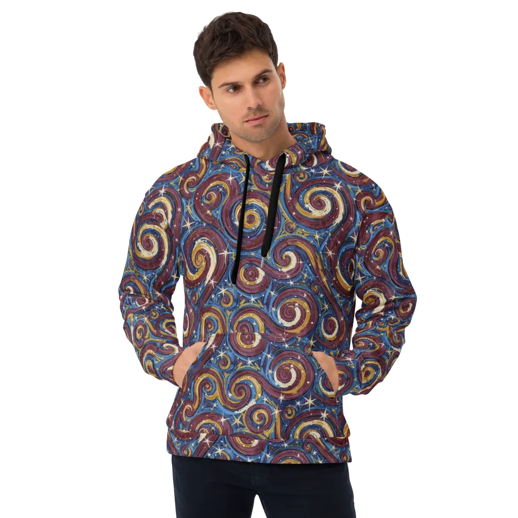 Astral Whorl on Hoodie — Front